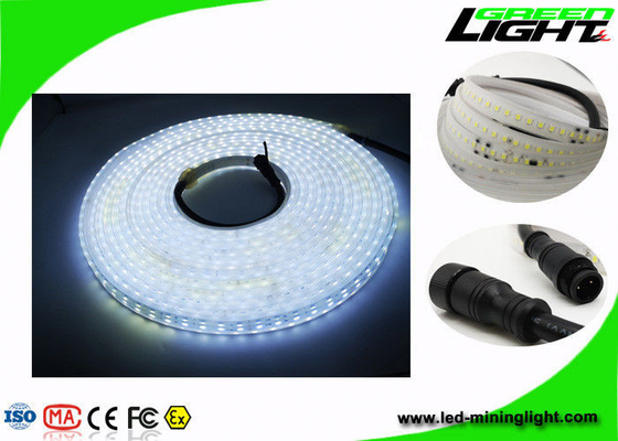 چراغ نوار انعطاف پذیر LED تونل زیرزمینی Sillicone Bright White SMD 5050