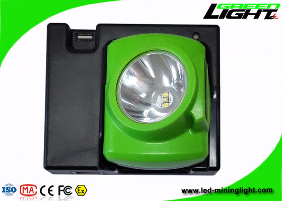 چراغ معدن LED صفحه شارژ USB 4000LUX OLED