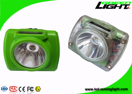 صفحه نمایش OLED PC Waterproof IP68 Led Miners Cap Lamp