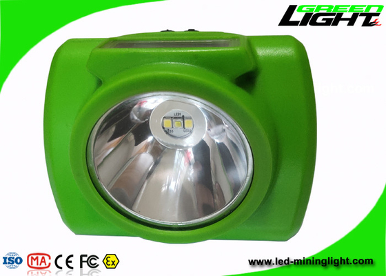 ایمنی شخصی 10000lux OLED Screen Led Miners Cap Lamp