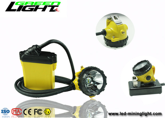 لامپ معدنکاری ذغال سنگ آلومینیوم 10400mAh 25000lux Cree