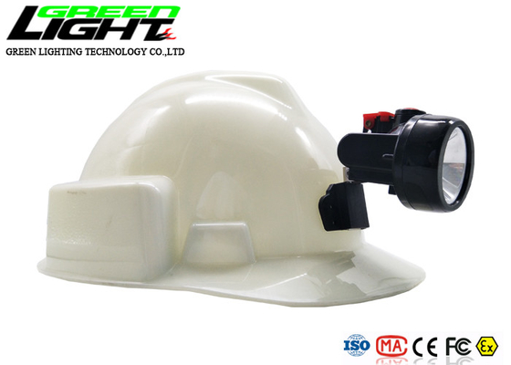 چراغ های کلاهک معدن ضد آب GL2.5-A 4000lux 2.8Ah 0.65W