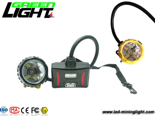 چراغ درپوش معدنچی نیمه سیم دار IP68 208lum 15000lux