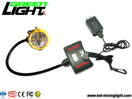 چراغ درپوش معدنچی نیمه سیم دار IP68 208lum 15000lux