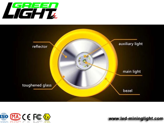 چراغ درپوش معدنچی ABS LED 8000LUX 450mA قابل شارژ
