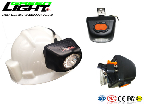 باتری 4.5Ah Li Ion باتری 0.9W 8000lux چراغ درپوش معدنچی