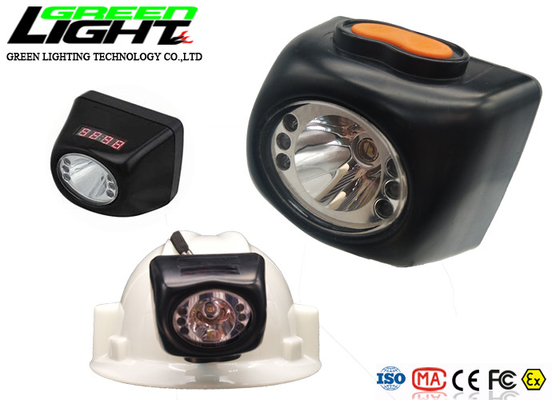 باتری 4.5Ah Li Ion باتری 0.9W 8000lux چراغ درپوش معدنچی