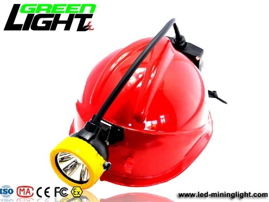 چراغ های درپوش معدنی Semi Corded 1.3W 10000 Lux 5.2Ah IP68