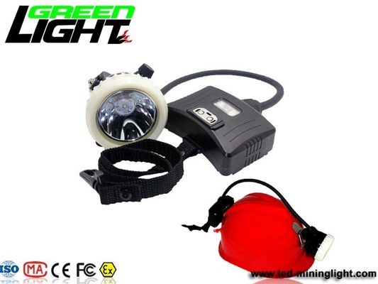 چراغ های درپوش معدنی Semi Corded 1.3W 10000 Lux 5.2Ah IP68