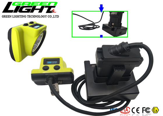چراغ درپوش IP68 530lum 16000lux LED Miners Cap 13600mAh