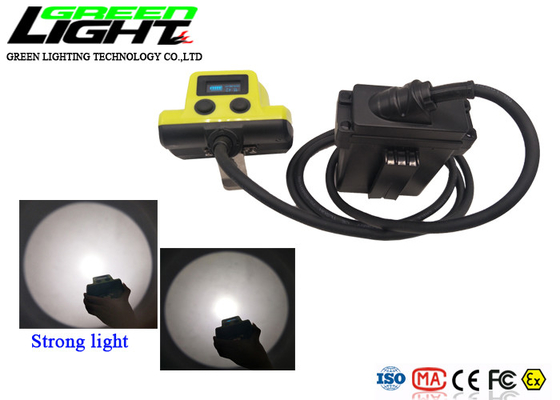 چراغ درپوش IP68 530lum 16000lux LED Miners Cap 13600mAh
