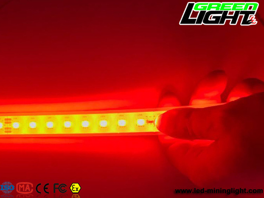 چراغ های معدنی قابل انعطاف LED سیلیکون IP68 12W / M RGB SMD5050