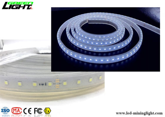 چراغهای نوار انعطاف پذیر LED ضد آب RGB 16w SMD 5050 برای ایمنی در زیر زمین