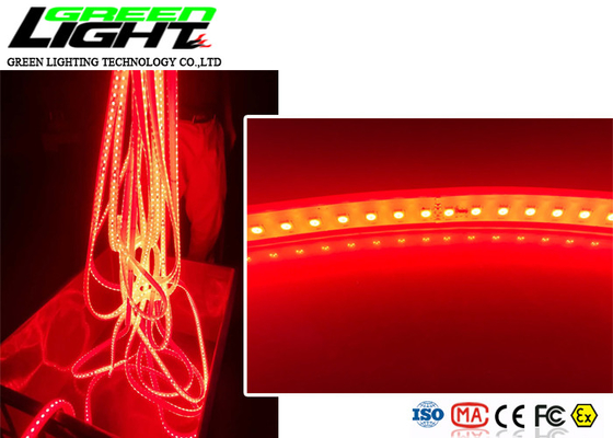 100 متر IP68 12W 2000LUM / M چراغ های نوار معدن LED
