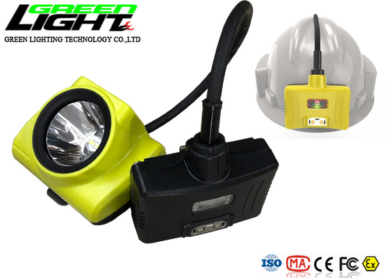 ضد انفجاری 481lum 3.7W CREE Led Miners Cap Lamp