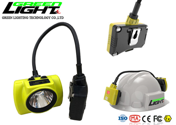 ضد انفجاری 481lum 3.7W CREE Led Miners Cap Lamp
