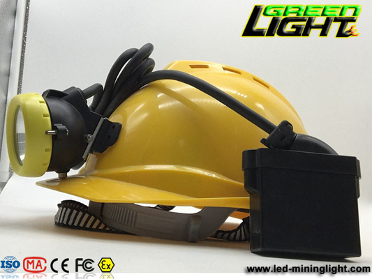 350mA 10000lux 6.6Ah Underground Miners Cap Light USD شارژر