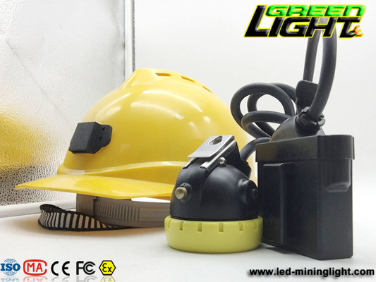350mA 10000lux 6.6Ah Underground Miners Cap Light USD شارژر