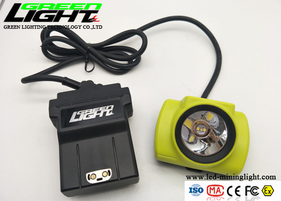 چراغ ضد آب IP68 25000lux 13.6Ah 4.07W LED Miners Cap