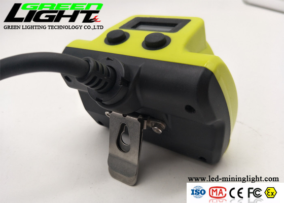 13.6Ah 530lum 25000lux Led Mining Cap Lamp For Underground