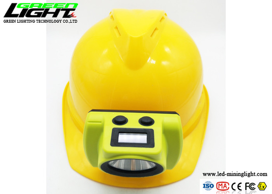 زیرزمینی 6800mAh 9000lux Led Helmet Mine Lights E27 Base
