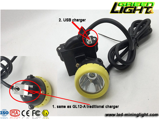 1.67W 6.6Ah 1000Lux Cap cap mining light for miners underground