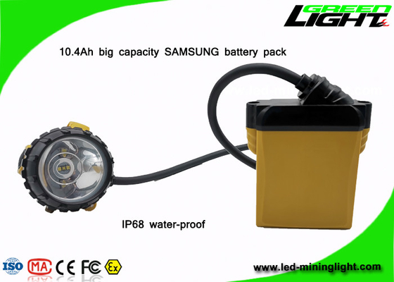 1200 چرخه 3W 240Lum 450mA چراغ های استخراج ذغال سنگ 10.4Ah