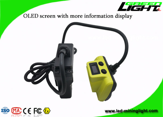 چراغ های درپوش معدن 4.07W 530lum 25000LUX با صفحه OLED