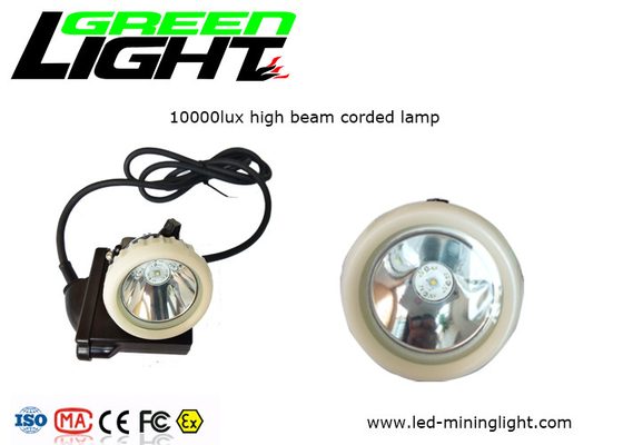 300mA 6.6Ah 10000lux قابل شارژ LED چراغ جلو P67 ضد آب