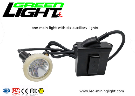 300mA 6.6Ah 10000lux قابل شارژ LED چراغ جلو P67 ضد آب