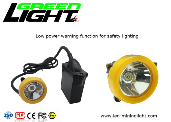 IP68 GL8-C 450mA 10000lux Miners Light Helmet 1.67W