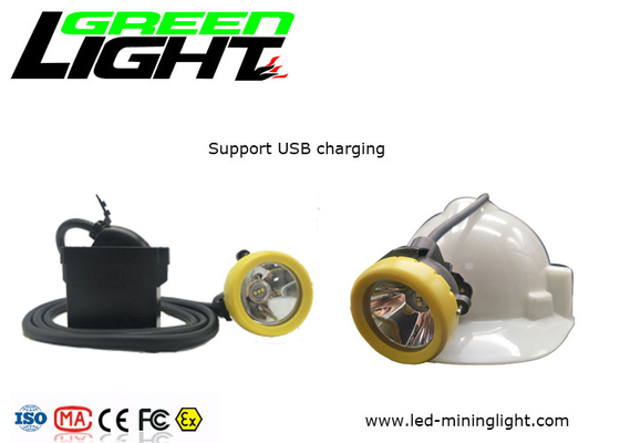 چراغ های قابل شارژ معدن قابل شارژ 1.67W 6.6Ah 10000lux GL5-D