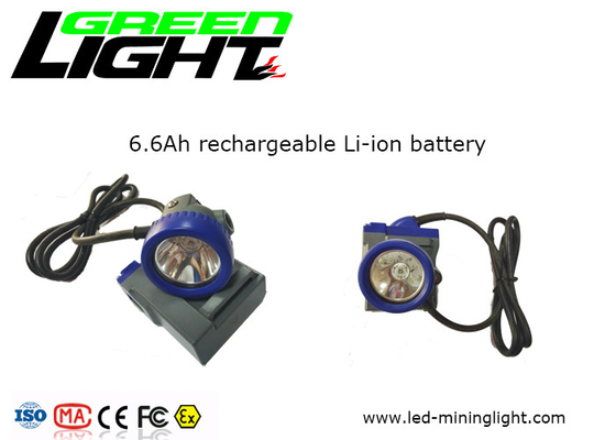 چراغ های معدن ذغال سنگ IP68 ضد آب 1468lum 6.6Ah 1000lux GLT-7