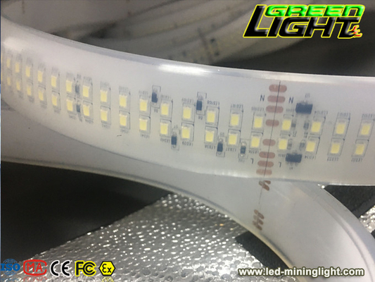 نوار LED دو ردیفه 220VAC 2362lum SMD5050 33W / M انعطاف پذیر