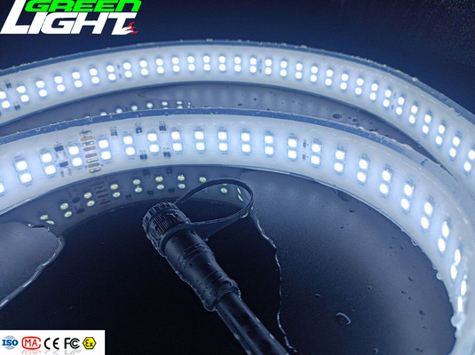 Flux 2362lum SMD5050 انعطاف پذیر چراغ های نوار LED 230VAC ضد انفجار چراغ های نوار ضد آب IP68 نوار چراغ