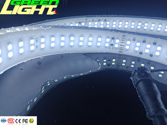 Flux 2362lum SMD5050 انعطاف پذیر چراغ های نوار LED 230VAC ضد انفجار چراغ های نوار ضد آب IP68 نوار چراغ