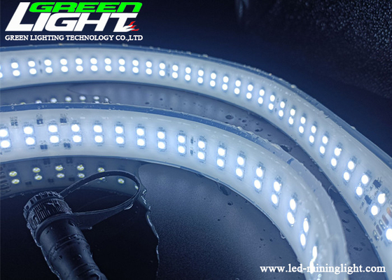 چراغهای نوار نئون LED SMD2835 AC110V دو ردیف سیلیکونی رنگ سفید