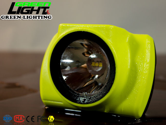 18000lux 385lum Lampless Miners Cap Lamp 6500mAh with LCD LCD