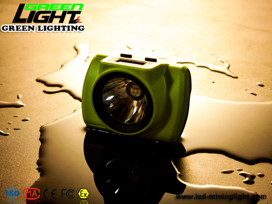 18000lux 385lum Lampless Miners Cap Lamp 6500mAh with LCD LCD