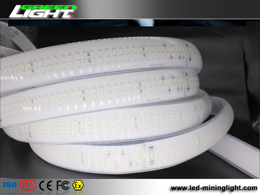 3100 Lumens SMD5050 دو ردیف نوار سیلیکون 220VAC 35W / M برای تونل
