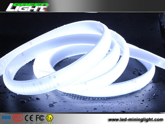 3100 Lumens SMD5050 دو ردیف نوار سیلیکون 220VAC 35W / M برای تونل