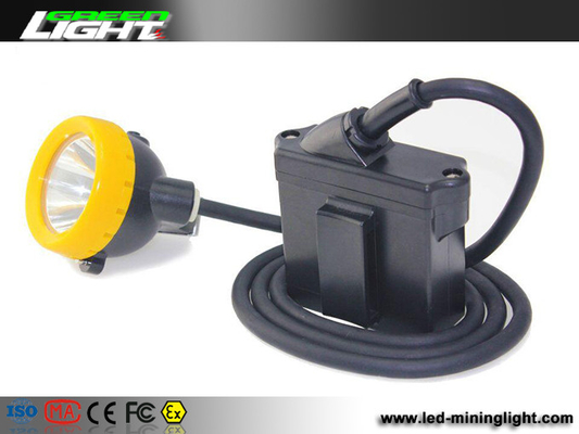 چراغ های معدن ذغال قابل شارژ 18000lux 6.6Ah 350mA برای استخراج
