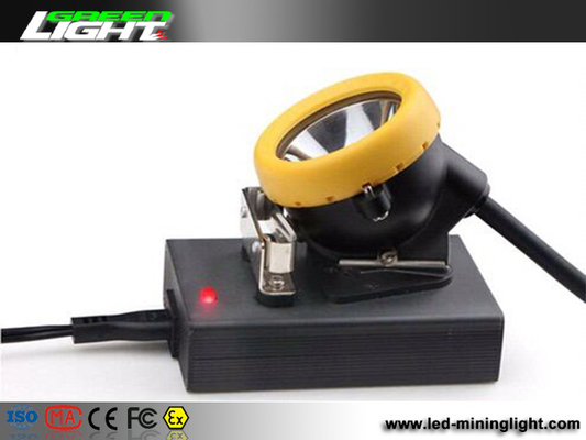 چراغ های معدن ذغال قابل شارژ 18000lux 6.6Ah 350mA برای استخراج
