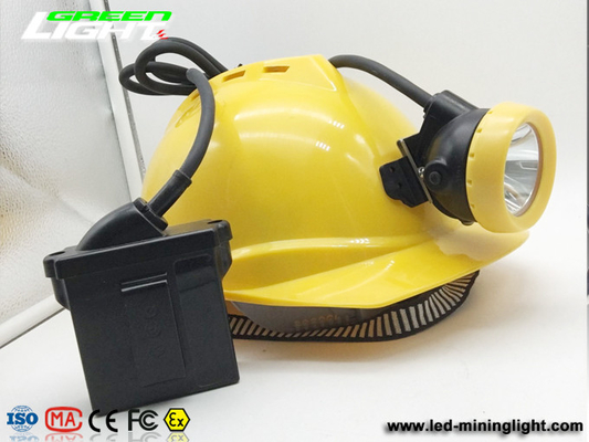 چراغ های معدن ذغال قابل شارژ 18000lux 6.6Ah 350mA برای استخراج