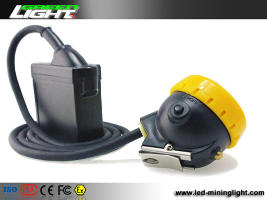 چراغ های معدن ذغال قابل شارژ 18000lux 6.6Ah 350mA برای استخراج
