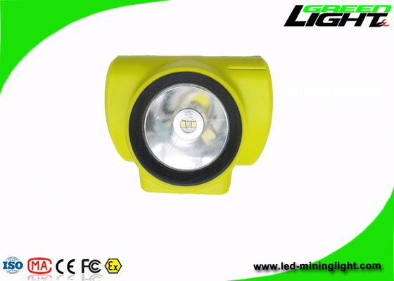 6.8Ah 18000lux بی سیم LED معدن چراغ معدن IP68 قابل شارژ با صفحه نمایش OLED