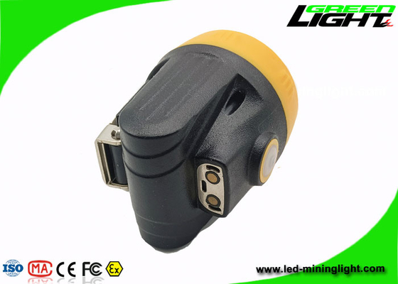وزن سبک 1.1W 143lum بی سیم کلاه ایمنی LED 3.8AH با شارژر USB