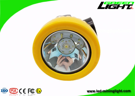 چراغ جلو معدن LED بی سیم 2.2Ah 5000Lux 0.74W با شارژر گهواره