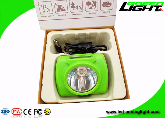 GLC-6S بی سیم 4.2W 348lum LED معدن کلاه ایمنی 25000lux بی سیم کلاه لامپ