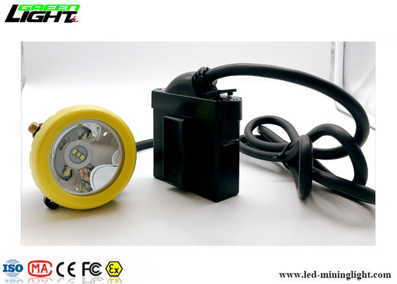 ATEX KL5LM 6.6Ah 216lum LED Miners Cap Lamp 3.7V Corded Led LED Helmet Lamp